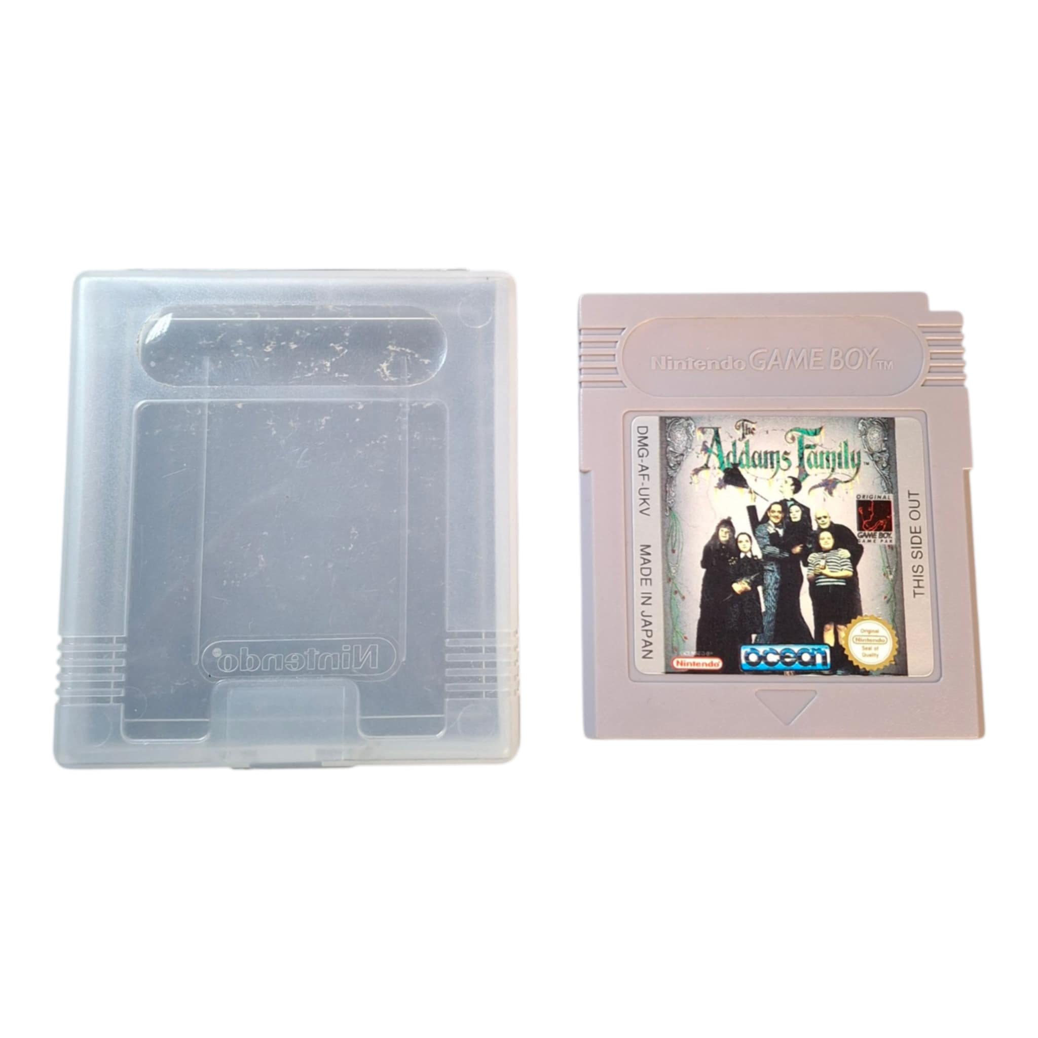 Notice/manuel Du Jeu THE ADDAMS FAMILY Sur Game Boy - État Comme Neuf
